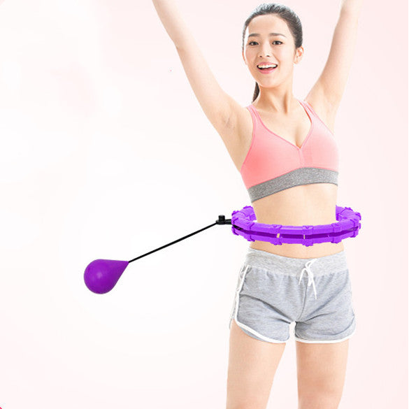 Adjustable Waist Hoop: Gym & Home Abdominal Trainer