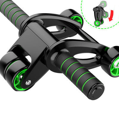 Foldable Ab Wheel: Home Fitness Abdominal Roller