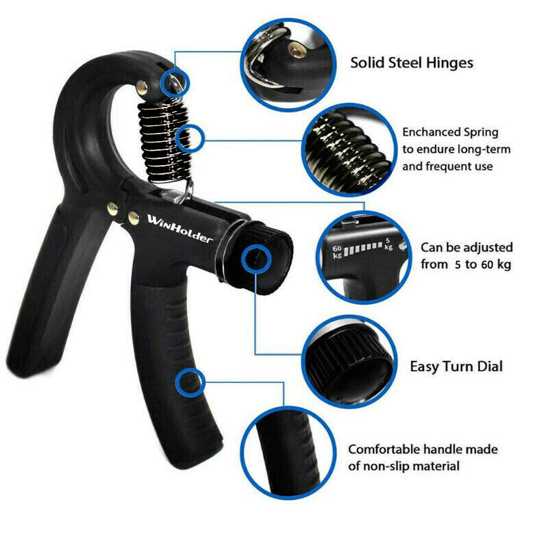 Adjustable Hand Grips: Gym Aerobic Fitness Equipment