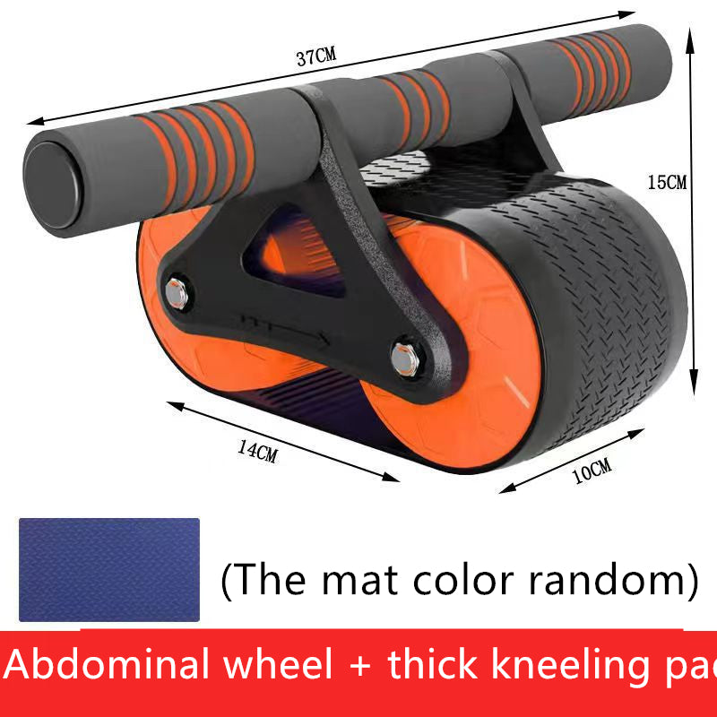 Auto Rebound Ab Wheel Roller - Waist Trainer Exercise Gear