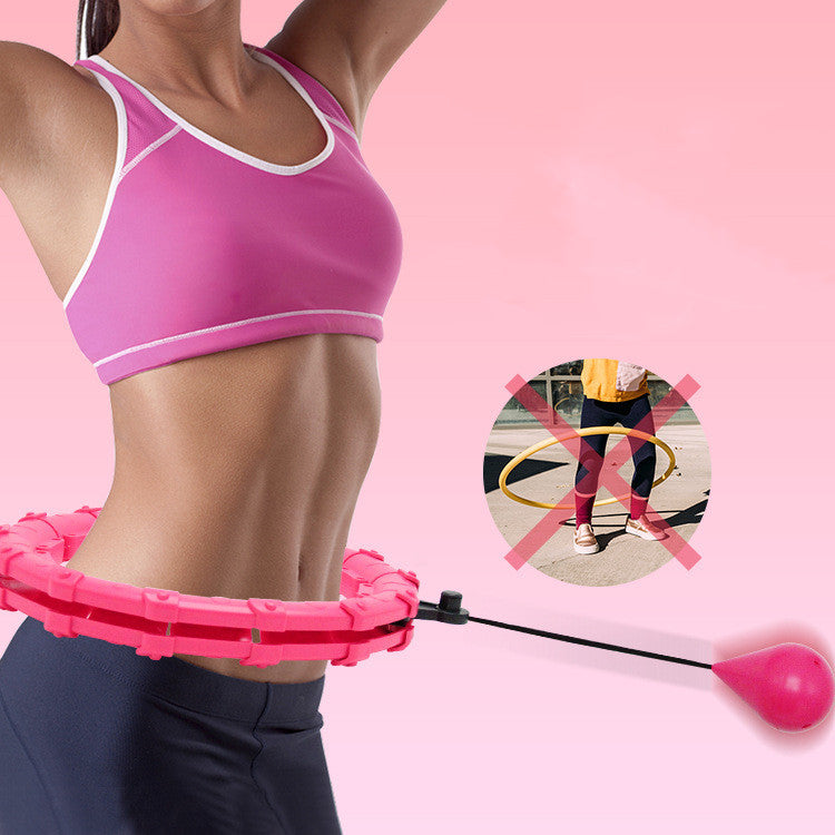 Adjustable Waist Hoop: Gym & Home Abdominal Trainer