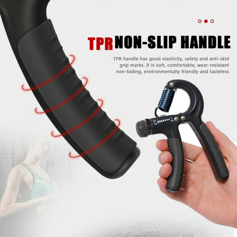 Adjustable Hand Grips: Gym Aerobic Fitness Equipment