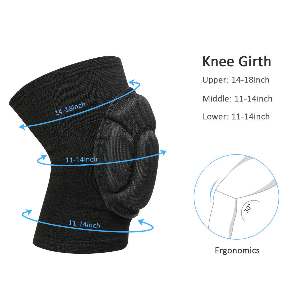 Sport & Work Knee Pads - Professional Leg Protectors