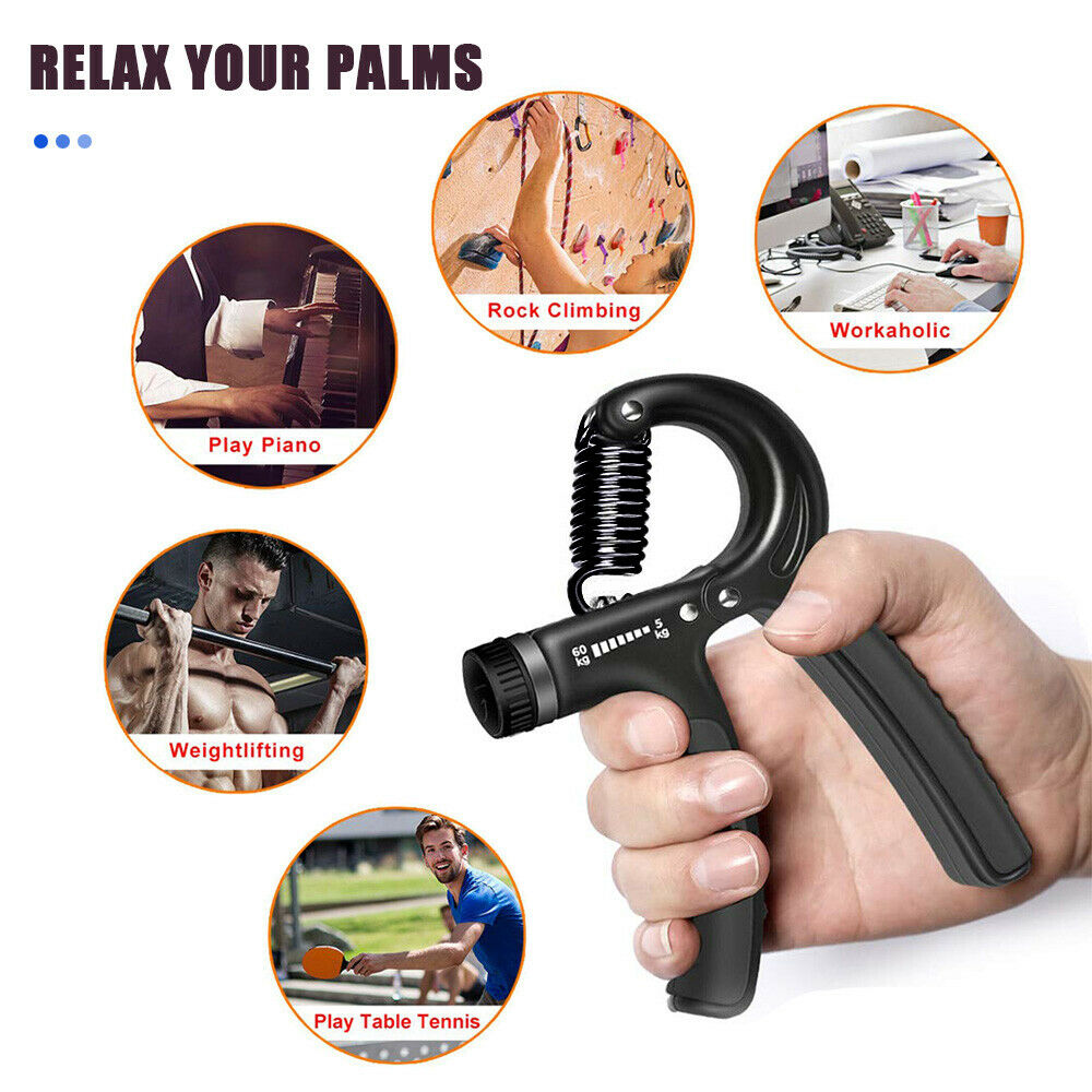 Adjustable Hand Grips: Gym Aerobic Fitness Equipment